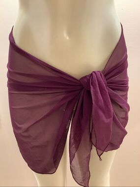 Zuliana Mesh Sarong Skirt. One Size. New With Tags.
